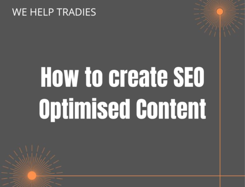 How to Create SEO Optimised Content